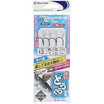 Amazon | まるふじ ミニどうらく仕掛 サバ皮 SDR-18 針12号-ハリス8号